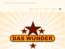 Tablet Screenshot of das-wunder.com